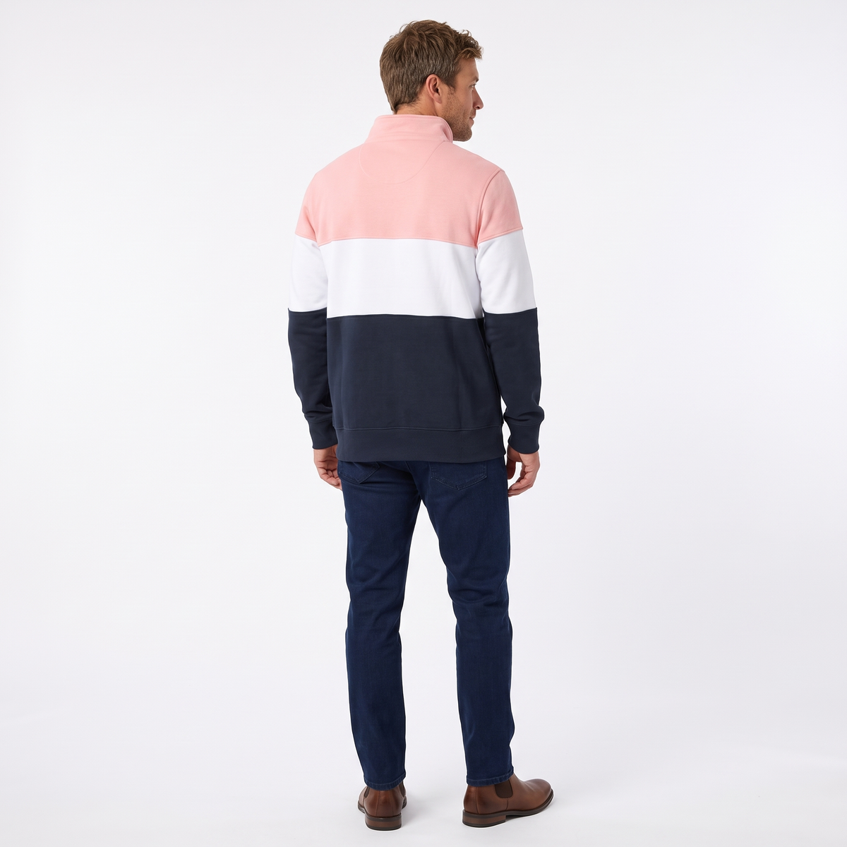 Hazy Blue Countrywear Henley Sweatshirt