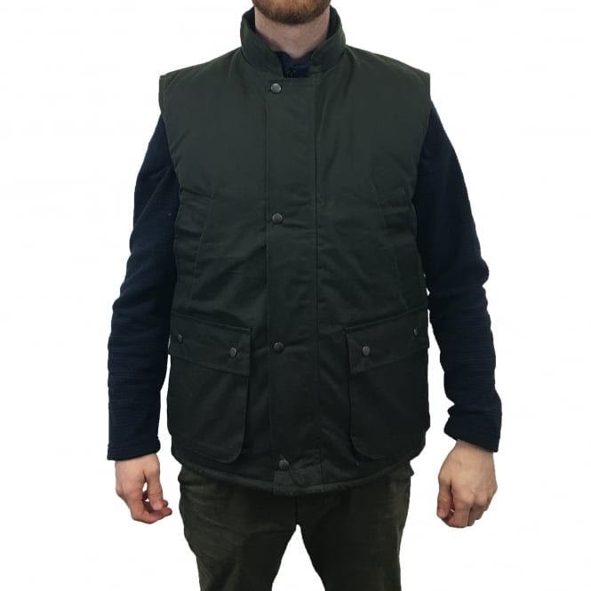 High Mount Mens Wax Quilted Body Warmer - Just £34.99! Shop now at Warwickshire Clothing.