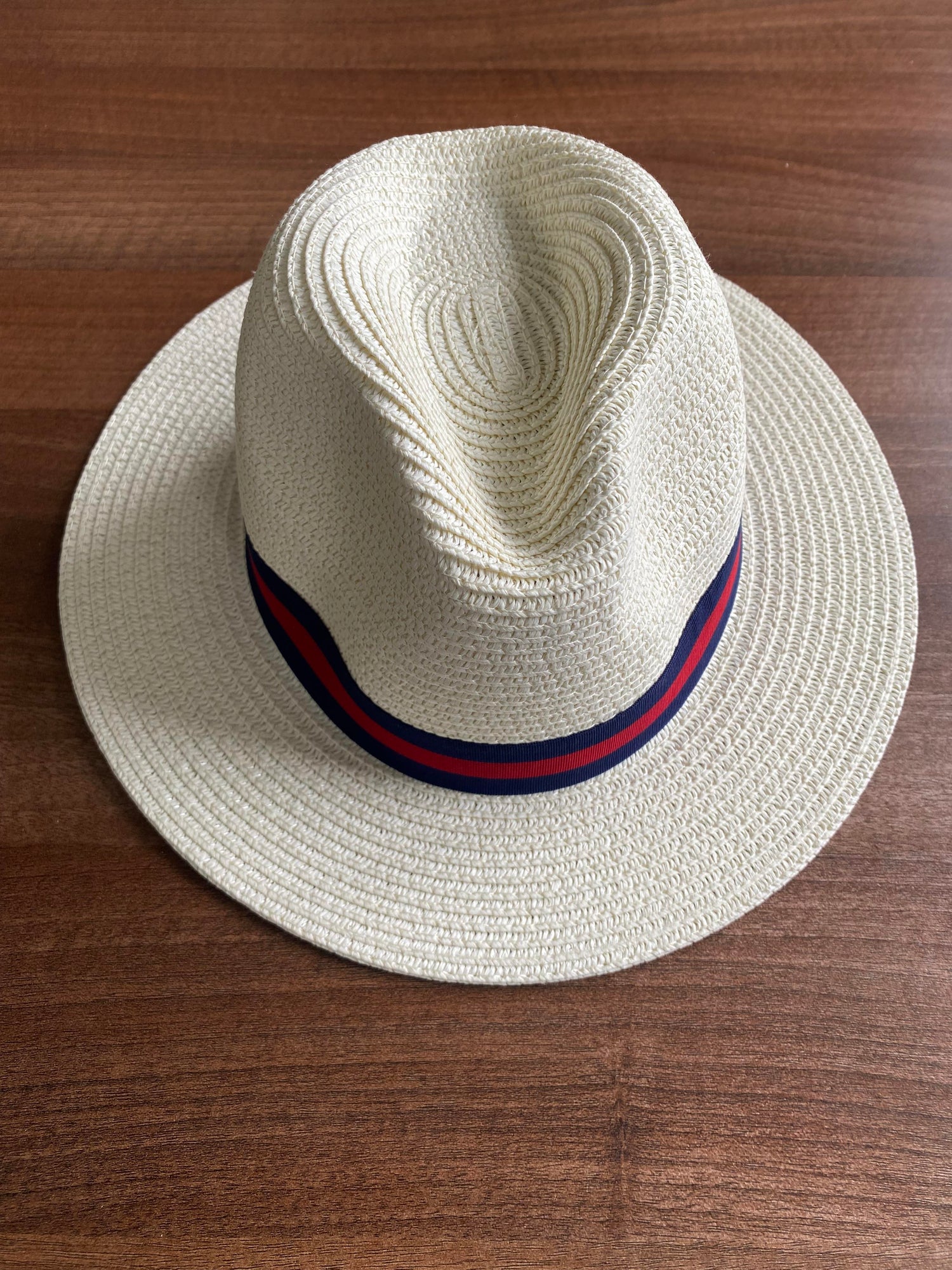 House of Tweed Mens Straw Fedora Hat Panama Wide Brim - Just £19.99! Shop now at Warwickshire Clothing.