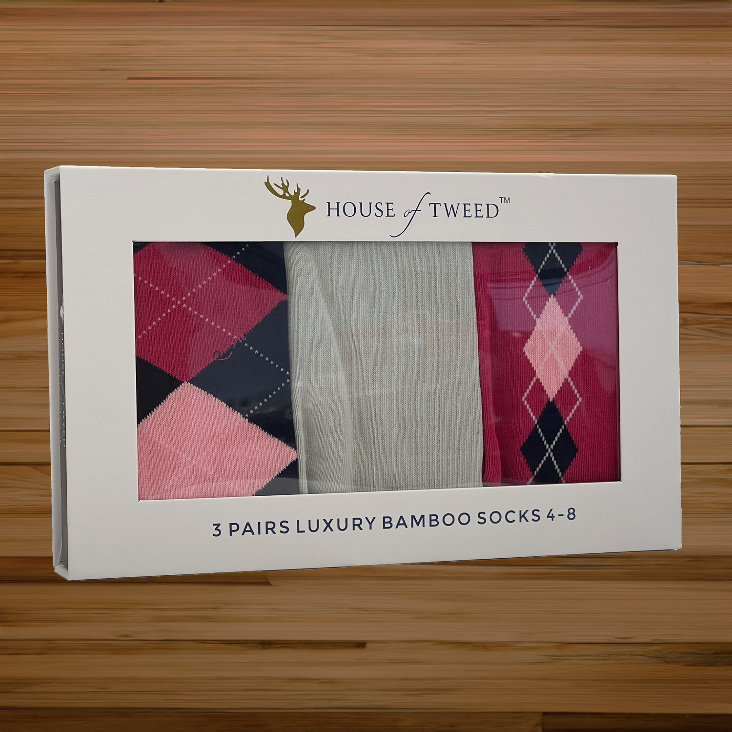 House of Tweed Luxury Womens Bamboo Socks | 3 Pairs - Just £14.99! Shop now at Warwickshire Clothing.