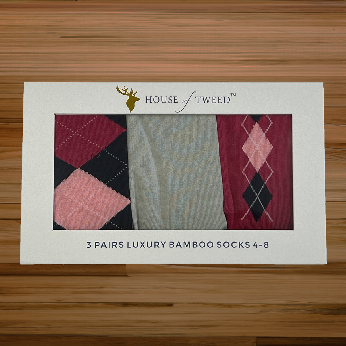 House of Tweed Luxury Womens Bamboo Socks | 3 Pairs - Just £13.99! Shop now at Warwickshire Clothing.