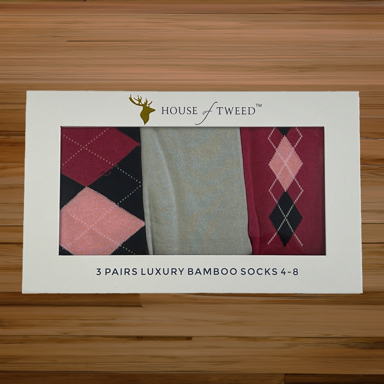 House of Tweed Luxury Womens Bamboo Socks | 3 Pairs - Just £13.99! Shop now at Warwickshire Clothing.