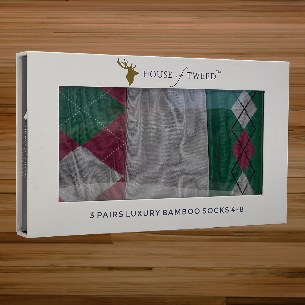 House of Tweed Luxury Womens Bamboo Socks | 3 Pairs - Just £13.99! Shop now at Warwickshire Clothing.