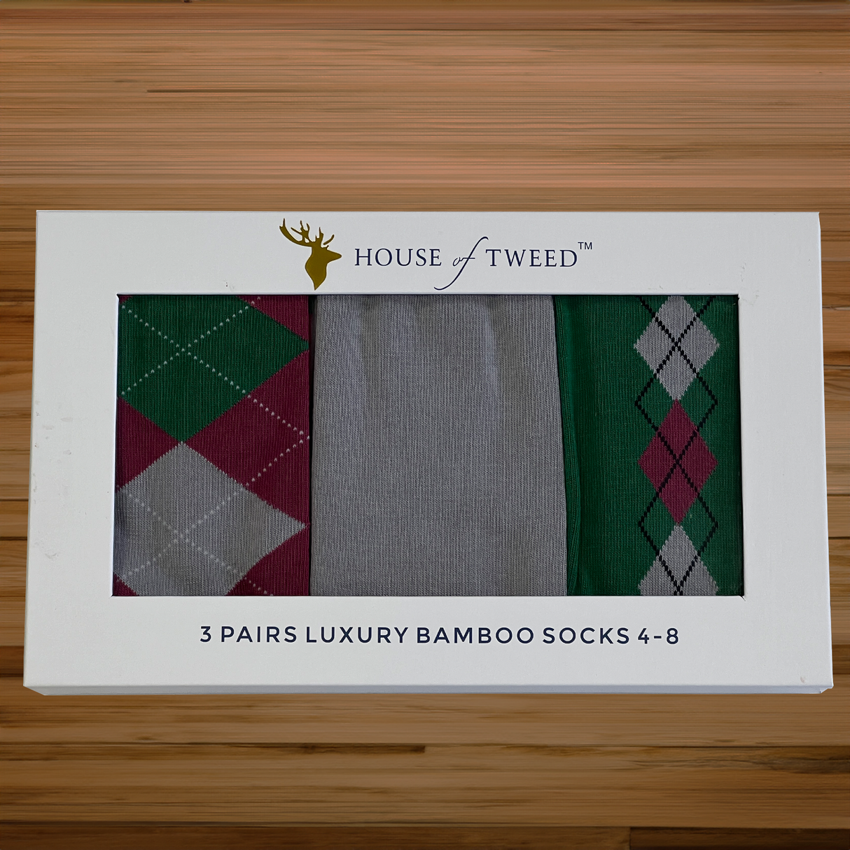 House of Tweed Luxury Womens Bamboo Socks | 3 Pairs - Just $12.99! Shop now at Warwickshire Clothing. Free Dellivery.