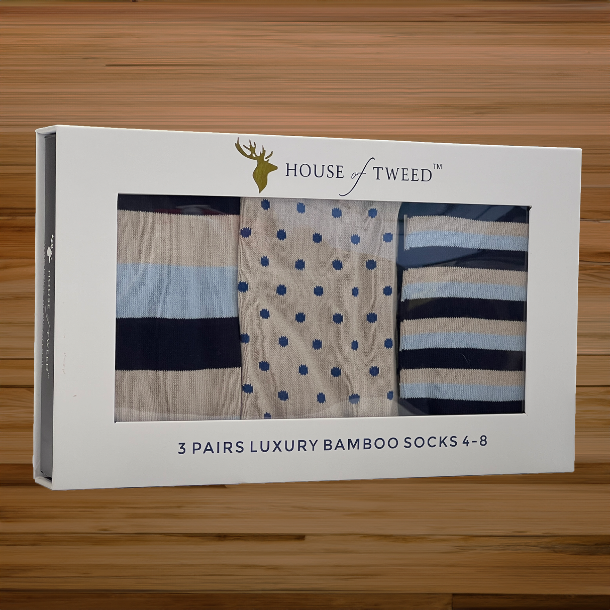 House of Tweed Luxury Womens Bamboo Socks | 3 Pairs - Just £14.99! Shop now at Warwickshire Clothing.