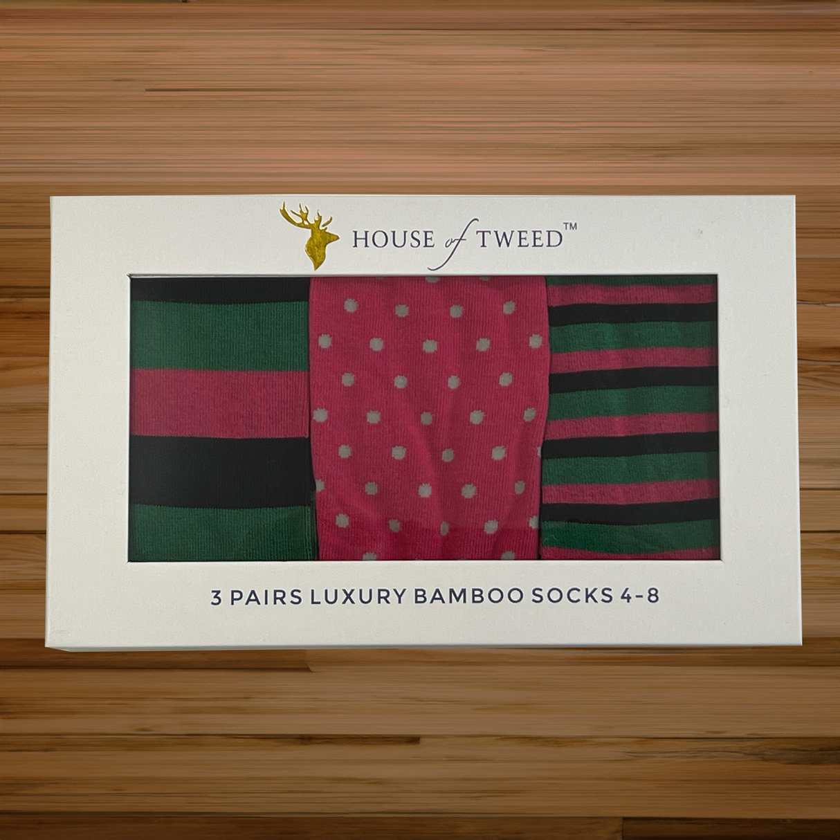 House of Tweed Luxury Womens Bamboo Socks | 3 Pairs - Just £14.99! Shop now at Warwickshire Clothing.