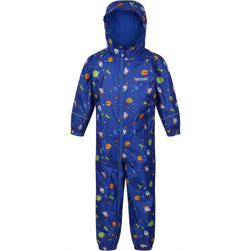 Regatta Kids' Peppa Pig Pobble Waterproof Puddle Suit - Just £14.99! Shop now at Warwickshire Clothing.