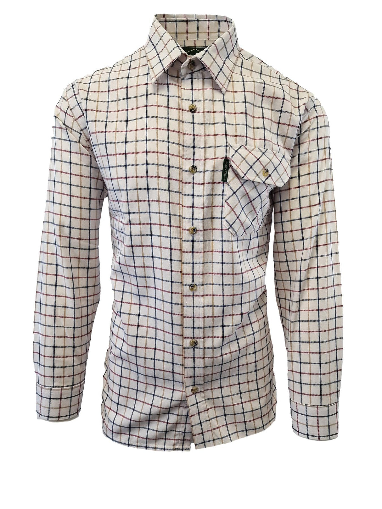 Country Classics Mens Long Sleeve Check Country Shirt - Kelso - Just £18.99! Shop now at Warwickshire Clothing.