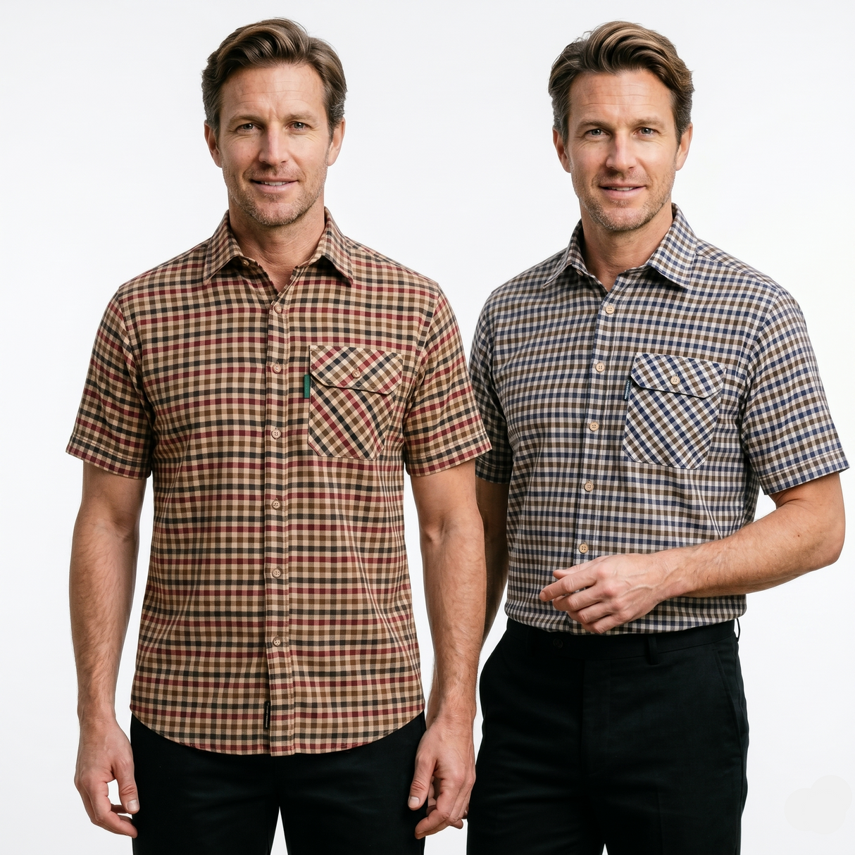 Country Classics Mens Short Sleeve Check Shirt - Highclere