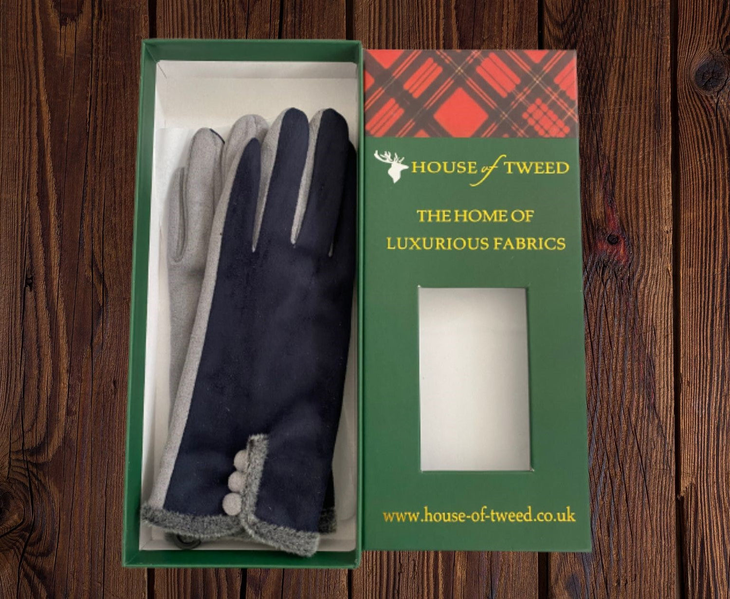 House Of Tweed Ladies Faux Suede Soft Gloves One Size - Just £14.99! Shop now at Warwickshire Clothing.