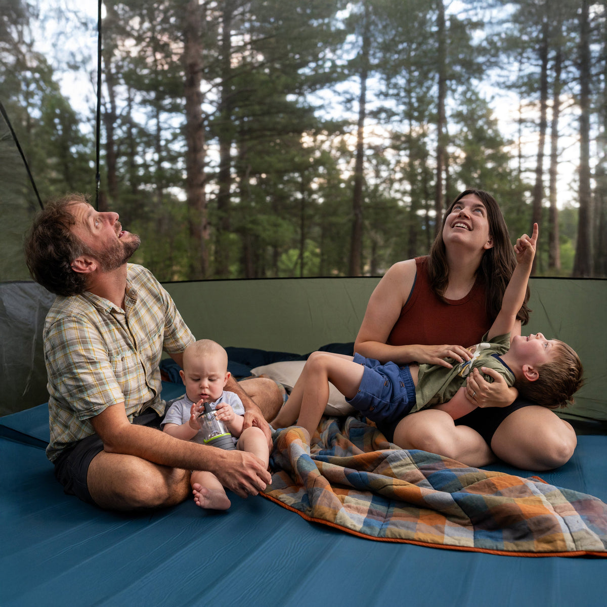 Kelty Wireless 8 Person Tent - Dill/Black Forest