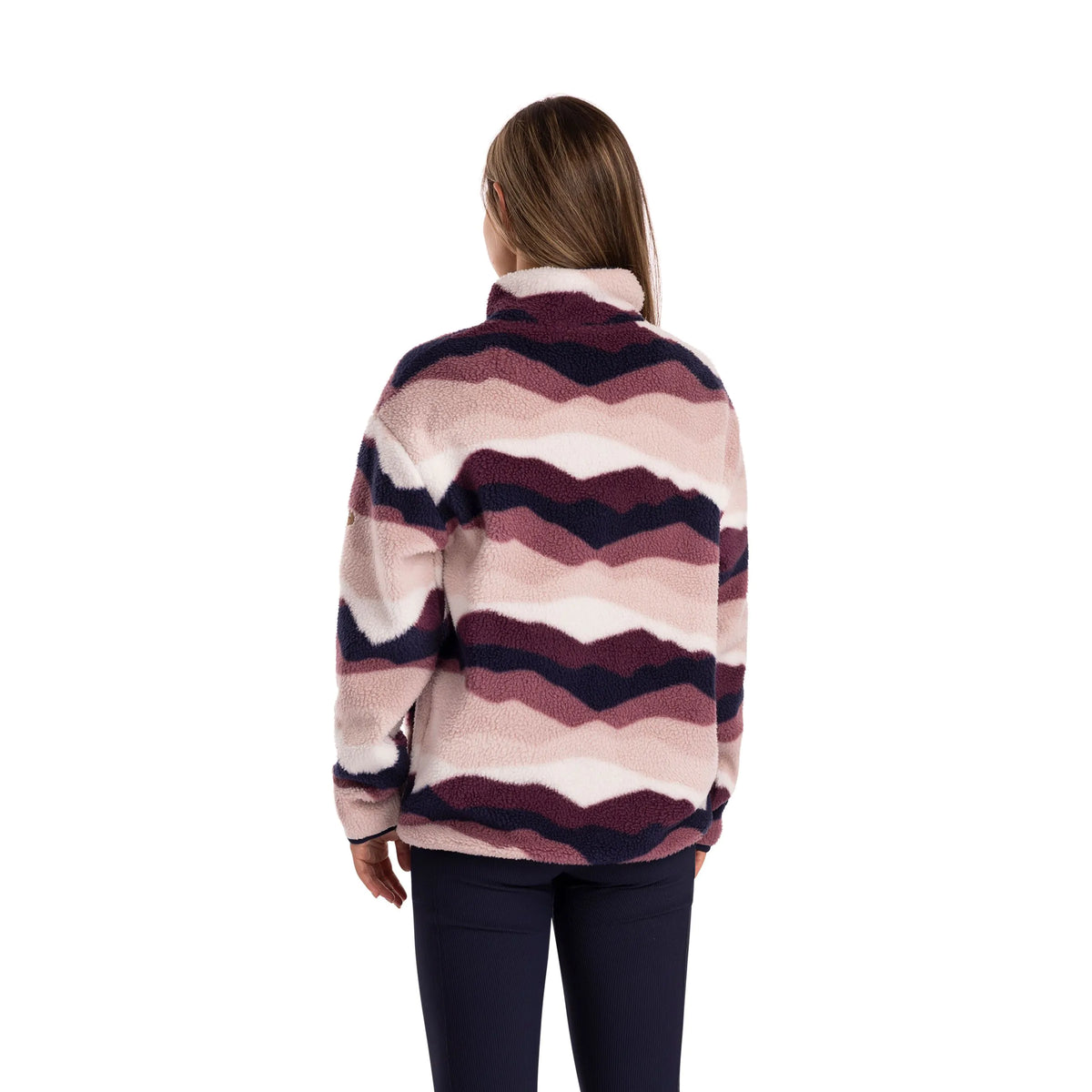 Trespass Womens 1/2 Zip Sherpa Fleece Ovie