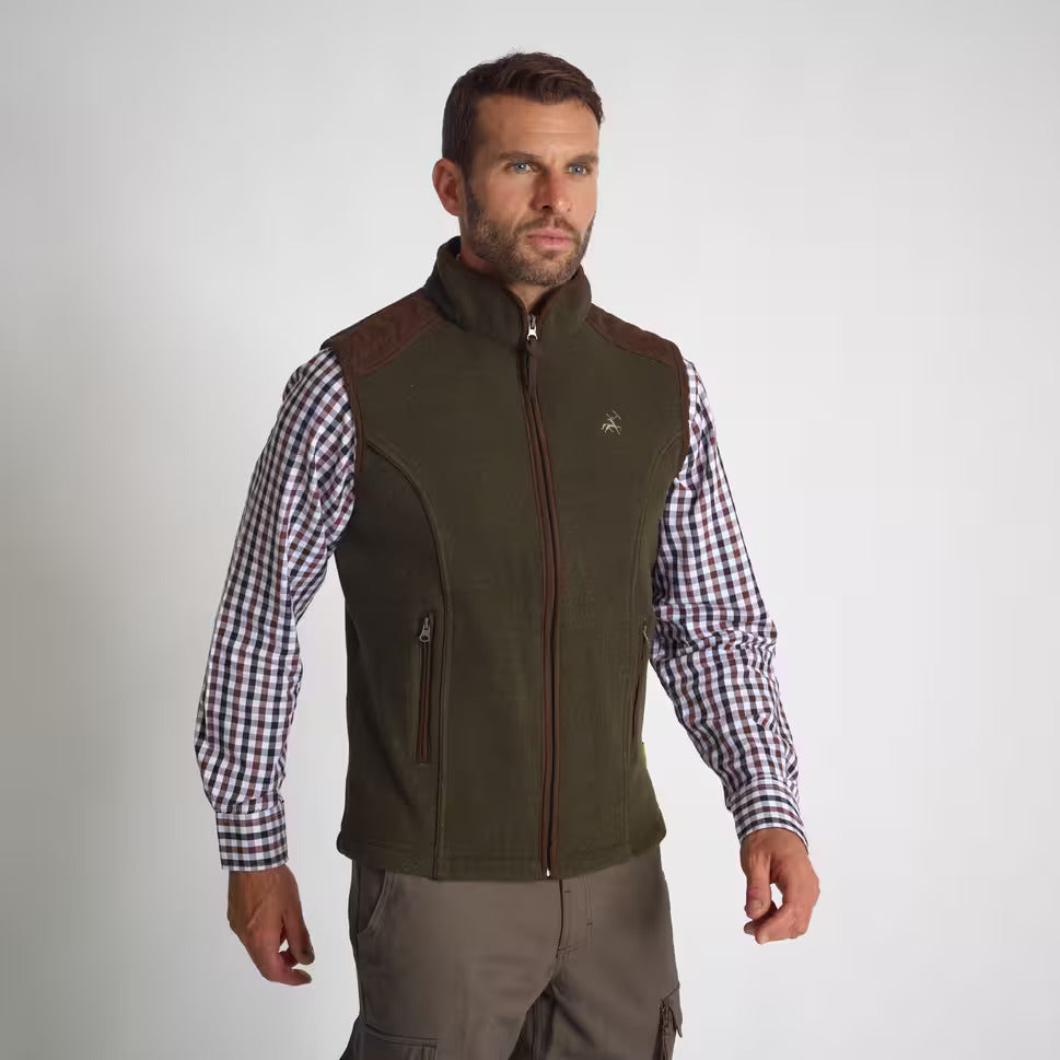 Verney Carron Presly Fleece Gilet - Just £44.99! Shop now at Warwickshire Clothing.