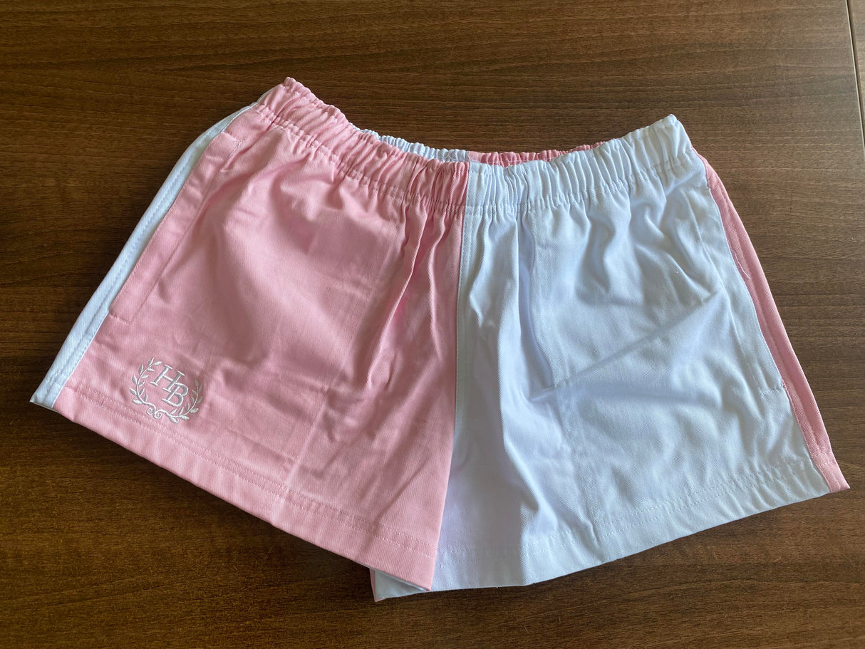 Hazy Blue Nelson Colour Block Shorts - Unisex Sports & Leisure