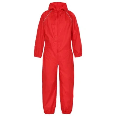 Fort Splashaway Coverall Kids Waterproof Suit Red