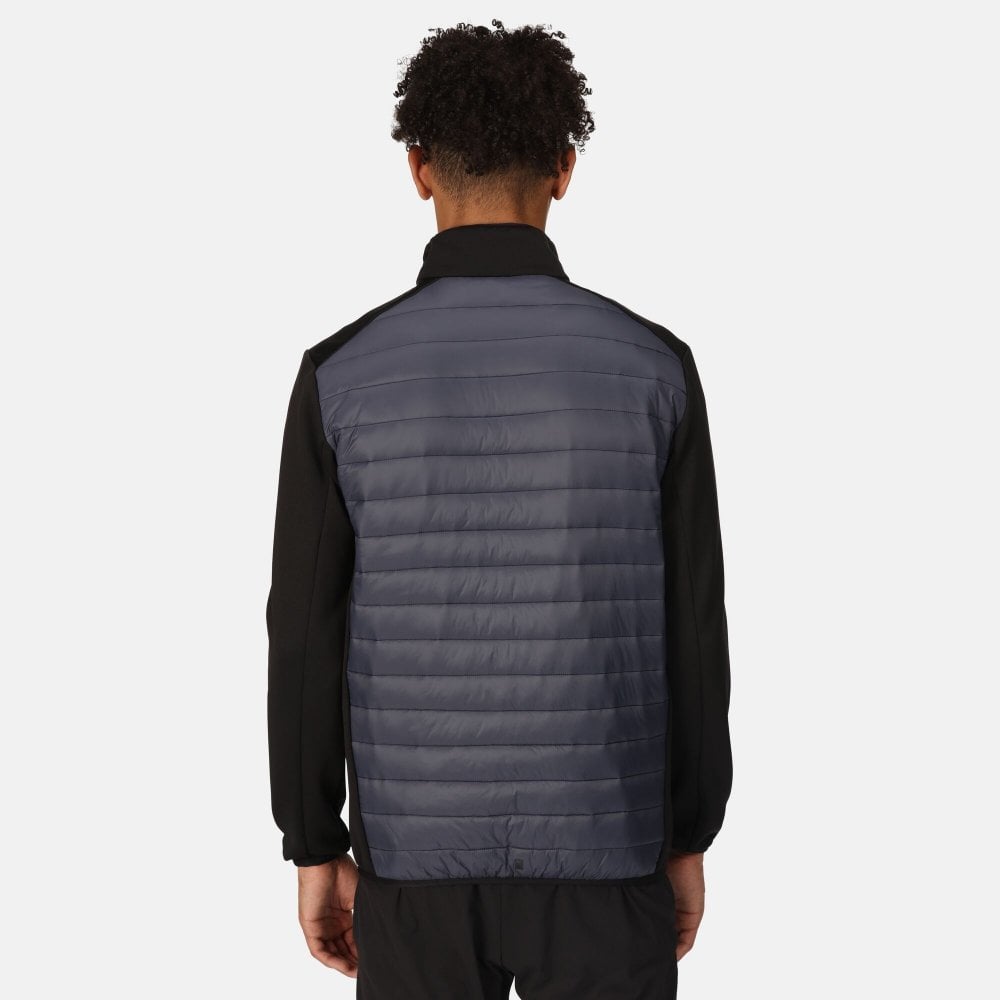 Regatta Clumber III Mens Hybrid Water-Repellent Walking Jacket - Just £29.99! Shop now at Warwickshire Clothing.