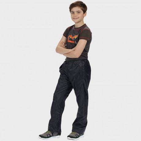 Regatta Kids Stormbreak Unisex Waterproof Over Trousers - Navy - Just $8.49! Shop now at Warwickshire Clothing. Free Dellivery.