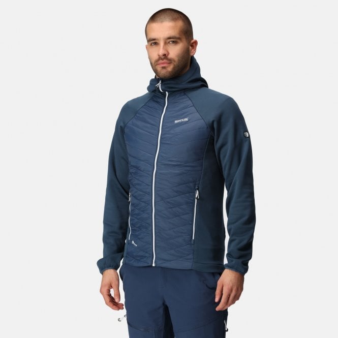 Regatta Mens Andreson VII Hybrid Lightweight Hooded Insulated Jacket - Just £24.99! Shop now at Warwickshire Clothing.