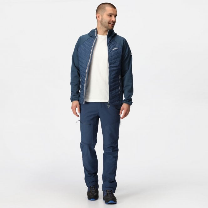 Regatta Mens Andreson VII Hybrid Lightweight Hooded Insulated Jacket - Just £24.99! Shop now at Warwickshire Clothing.