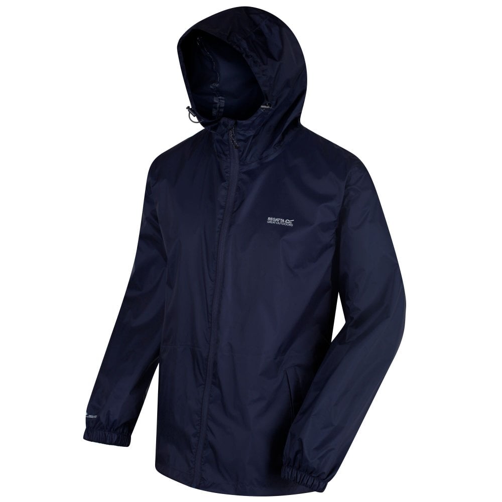 Regatta Mens Waterproof Pack It Jacket with Bag - Just £17.99! Shop now at Warwickshire Clothing.