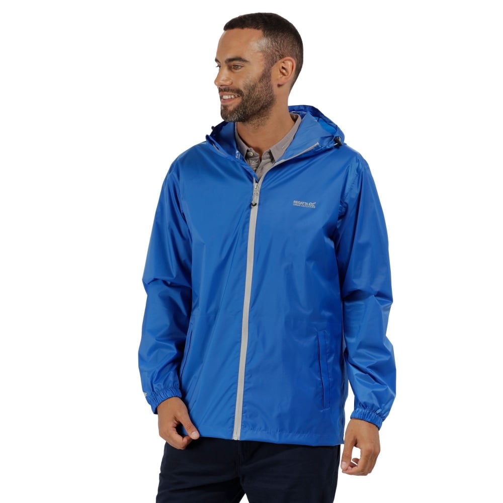 Regatta Mens Waterproof Pack It Jacket with Bag - Just £17.99! Shop now at Warwickshire Clothing.