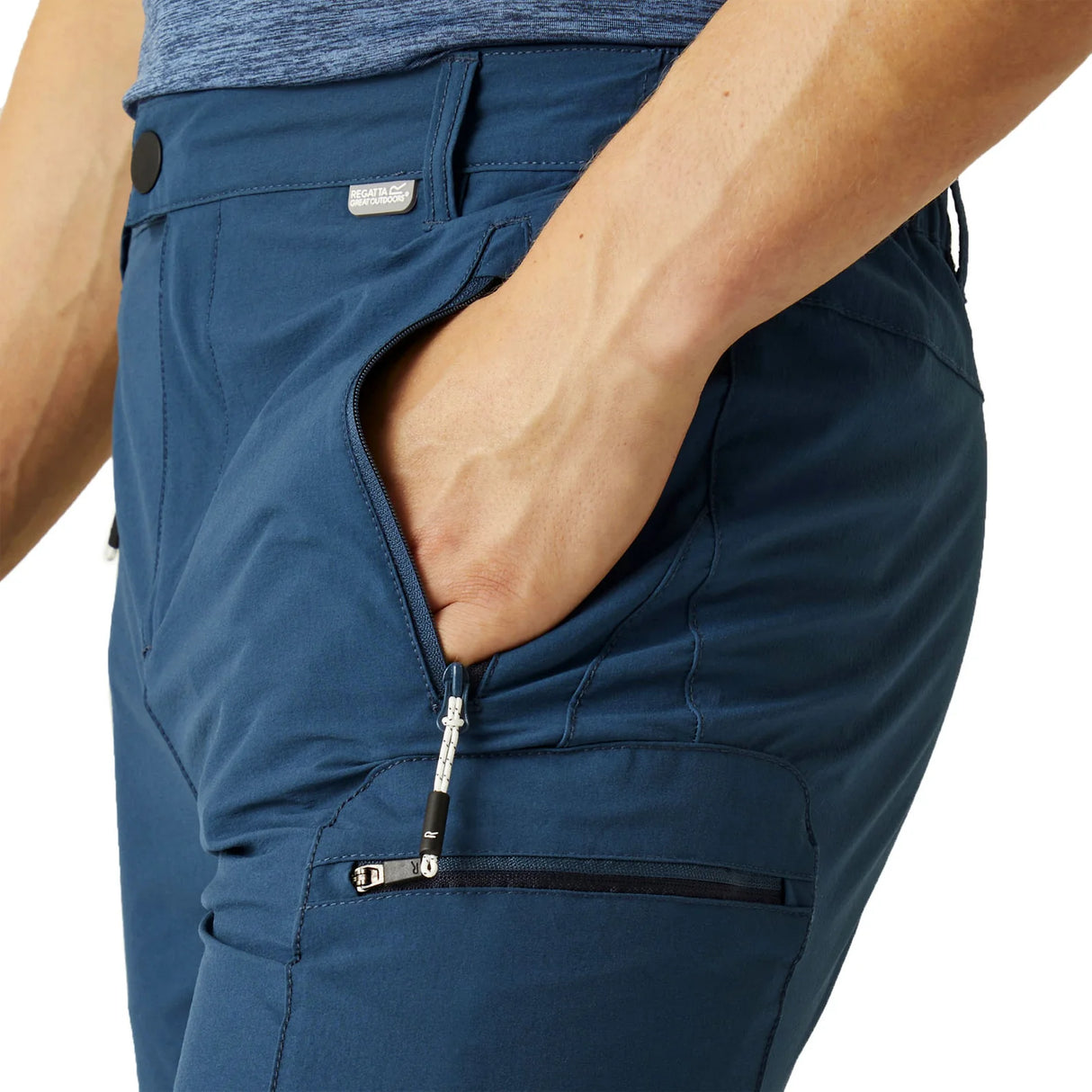 Regatta Highton Mens Stretch Trousers - Just £24.99! Shop now at Warwickshire Clothing.