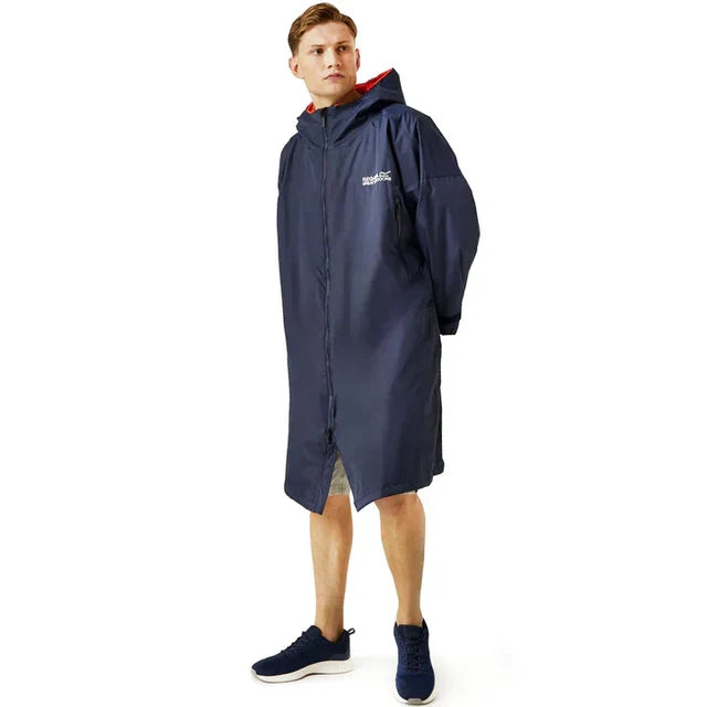 Regatta Adult's Waterproof Changing Robe | Navy
