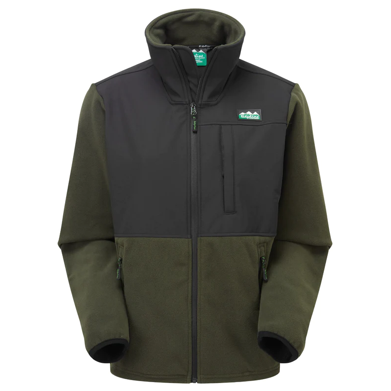 Ridgeline Mens Hybrid Fleece Olive & Black - Just $49.95! Shop now at Warwickshire Clothing. Free Dellivery.