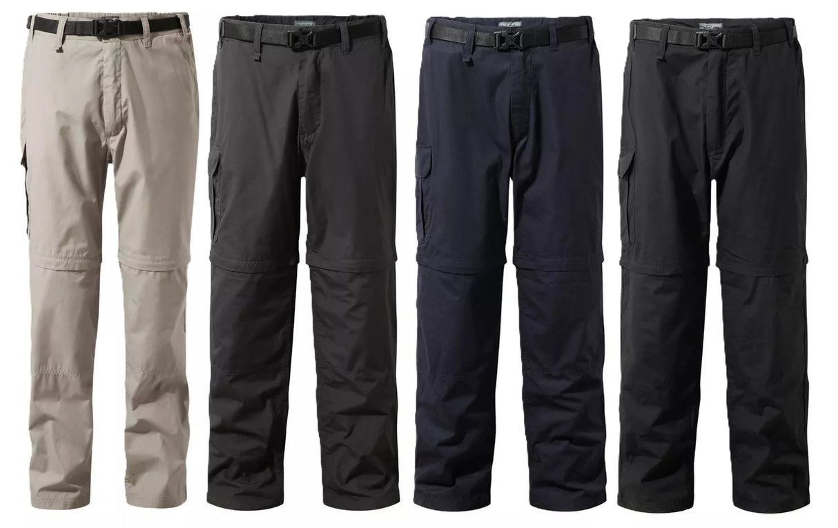 Craghoppers Mens Kiwi Zip Off Convertible Nosi Trousers - Just £39.99! Shop now at Warwickshire Clothing.