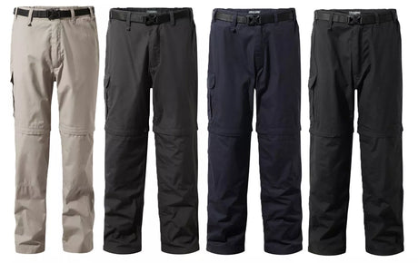 Craghoppers Mens Kiwi Zip Off Convertible Nosi Trousers - Just £39.99! Shop now at Warwickshire Clothing.