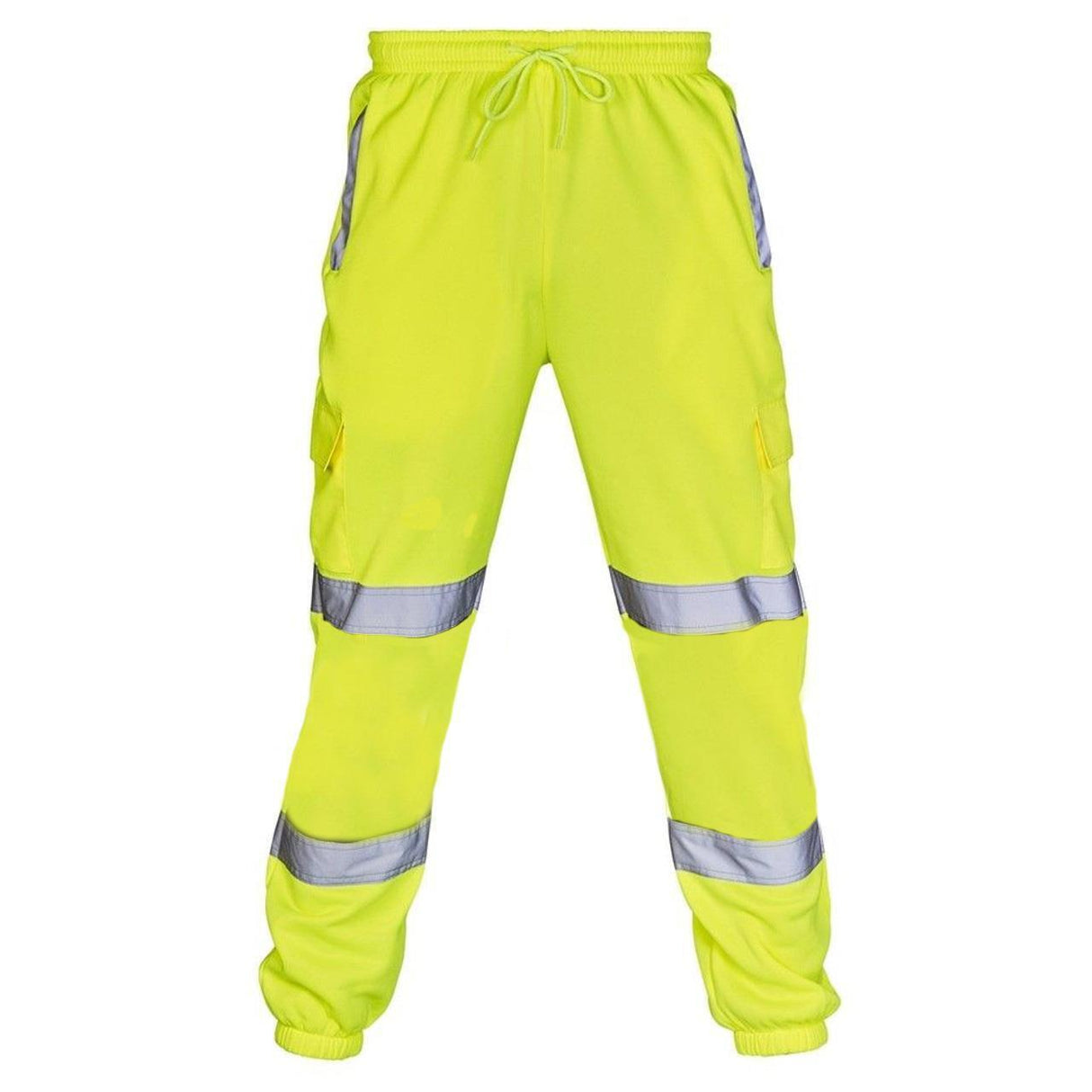 Mens Hi Vis Jogging Bottoms - Yellow - Just £17.99! Shop now at Warwickshire Clothing.