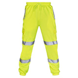 Mens Hi Vis Jogging Bottoms - Yellow - Just $17.99! Shop now at Warwickshire Clothing. Free Dellivery.