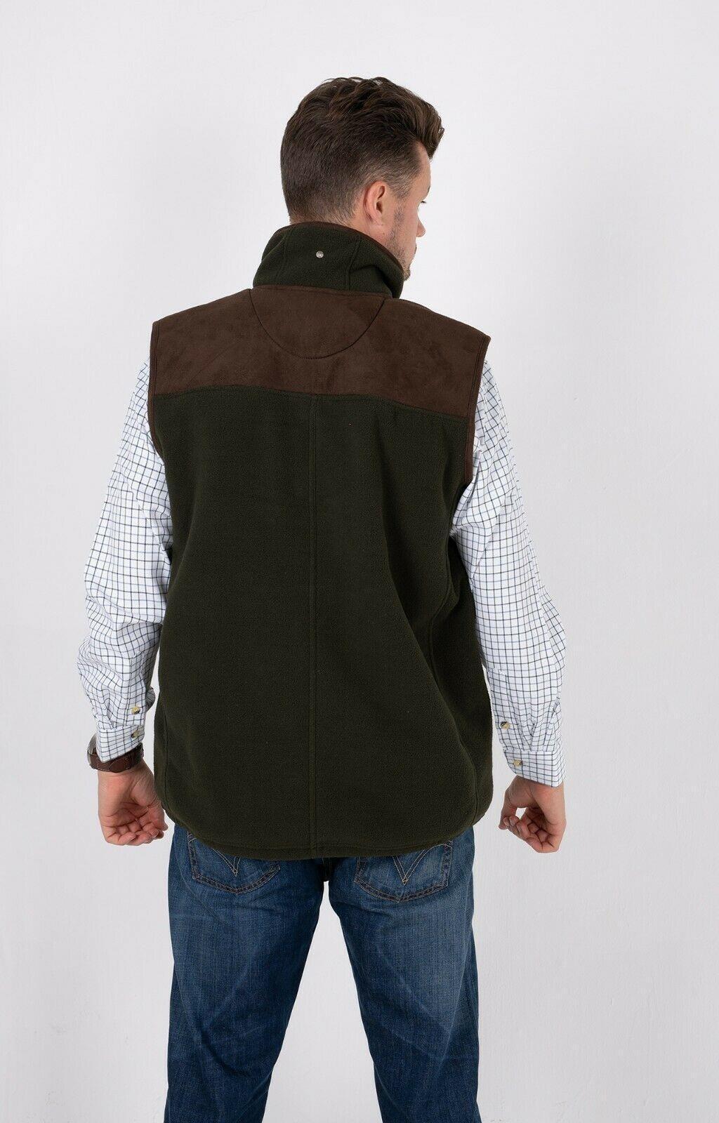 Hazy Blue Denton I Mens Fleece Gilet - Just £29.99! Shop now at Warwickshire Clothing.