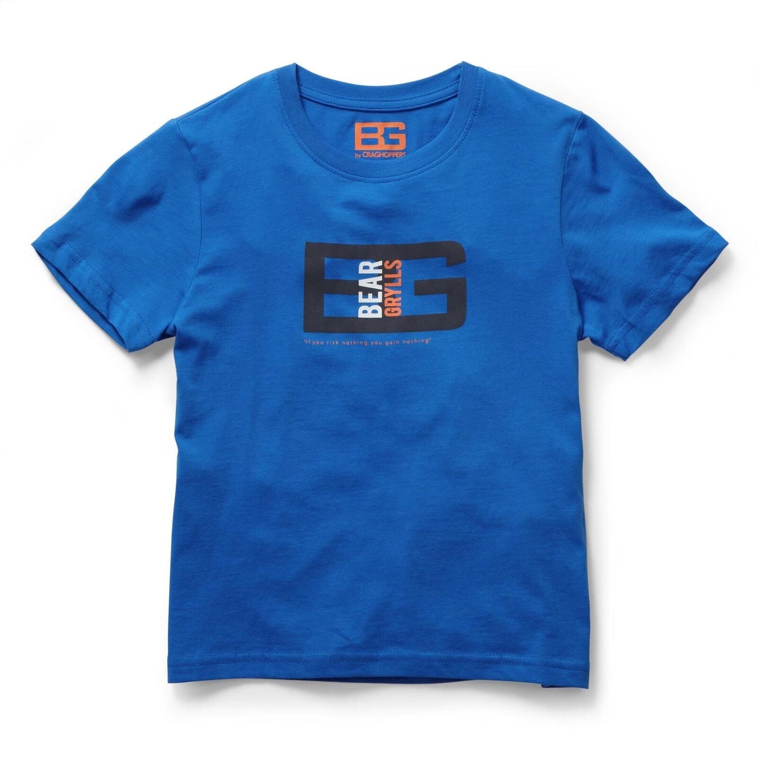 Bear Grylls Kids Printed T-Shirts by Craghoppers | Sport Blue - Just £6.99! Shop now at Warwickshire Clothing.