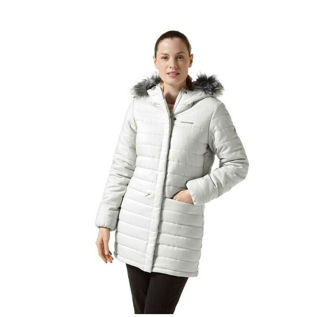 Craghoppers Dores Women’s Warm Winter Hooded Parka Jacket - Just £49.99! Shop now at Warwickshire Clothing.