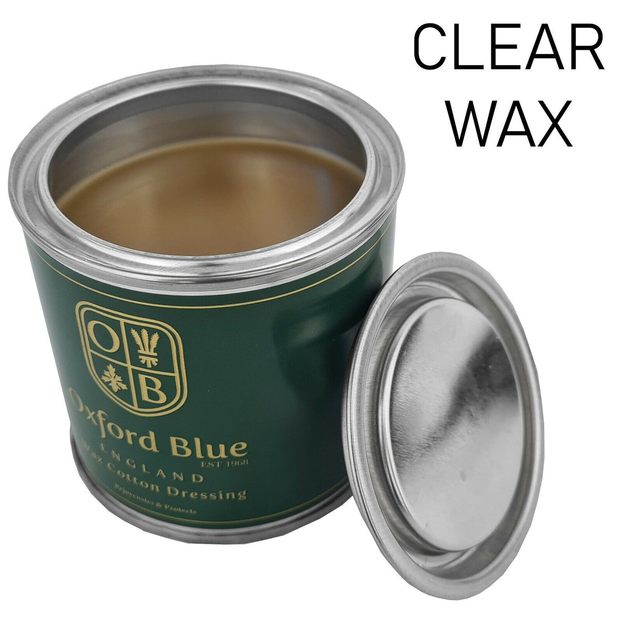 Oxford Blue Wax Dressing Re Waxing Tin 200ml - Just £9.99! Shop now at Warwickshire Clothing.