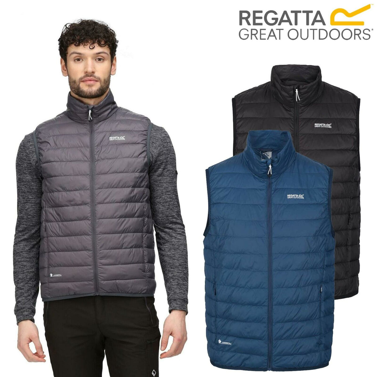 Regatta Mens Hillpack Insulated Padded Bodywarmer Gilet - Just £29.99! Shop now at Warwickshire Clothing.