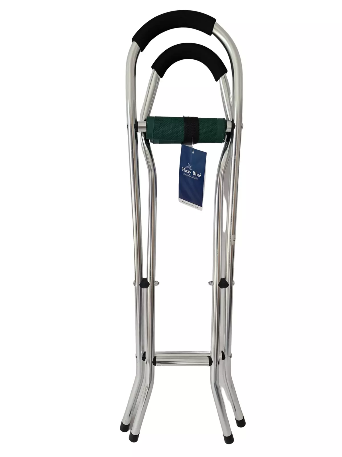 Hazy Blue Aluminium Pyramid Folding Stool - Just £22.99! Shop now at Warwickshire Clothing.