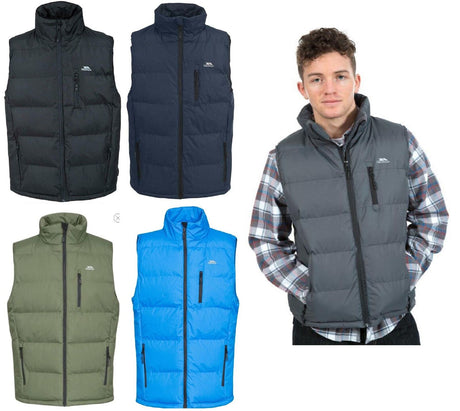 Trespass Mens Clasp Padded Gilet Bodywarmer - Just £34.99! Shop now at Warwickshire Clothing.