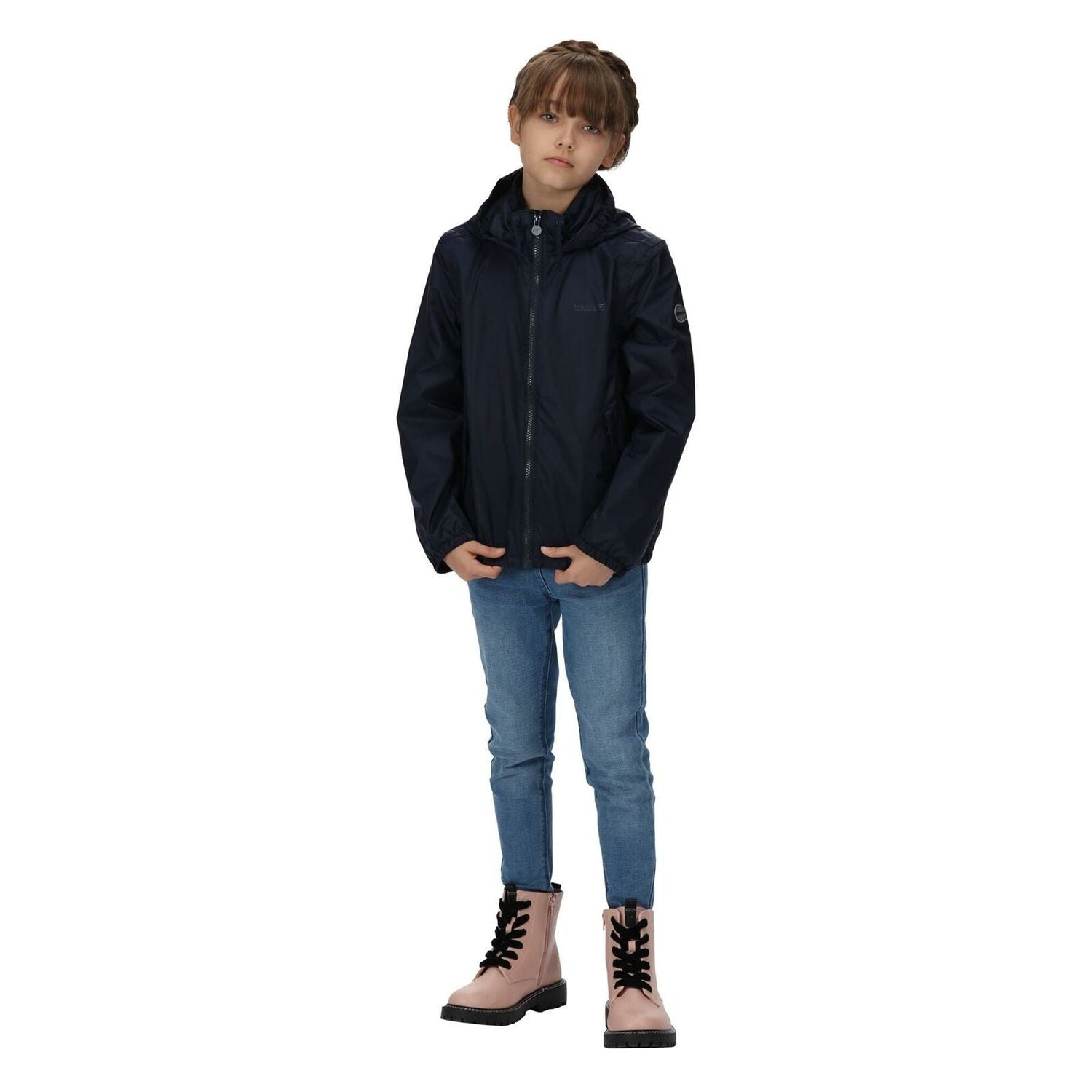 Regatta Girls Catkin Waterproof Breathable Jacket - Just £22.99! Shop now at Warwickshire Clothing.