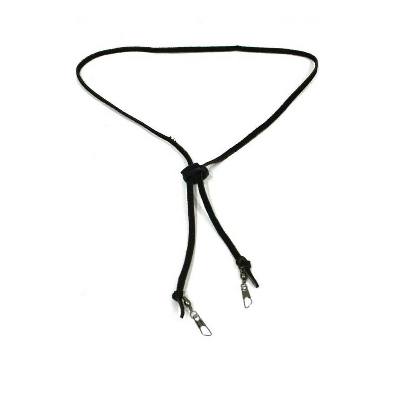 Country Classics Real Leather Chin Strap For Hats With Metal Clips - Just £3.99! Shop now at Warwickshire Clothing.