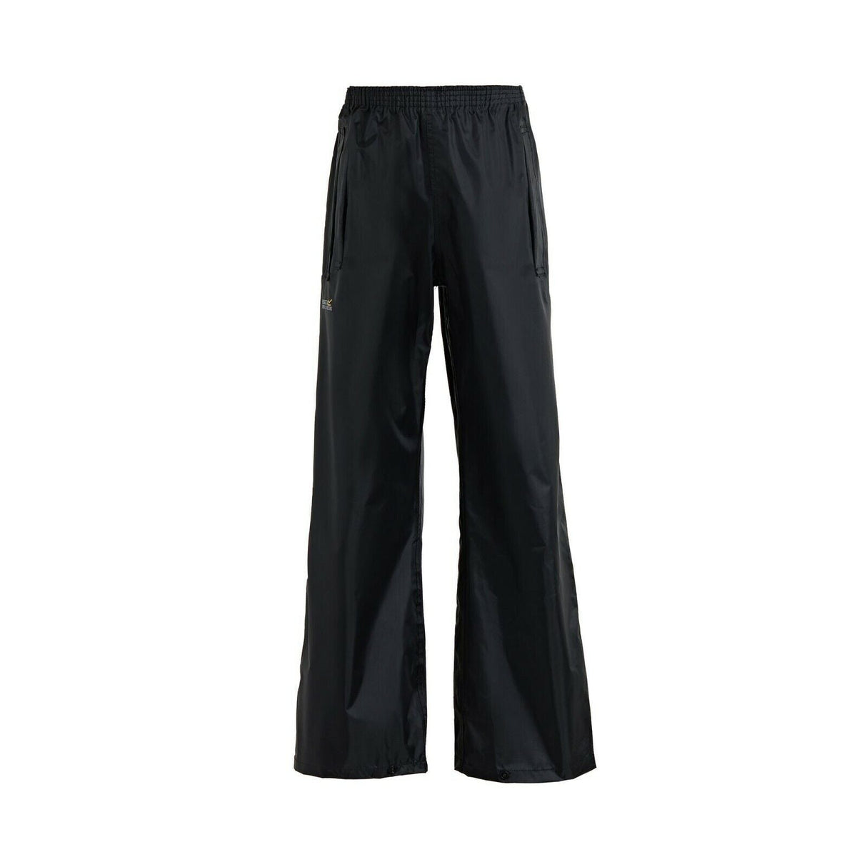 Regatta Navy Children Kids Waterproof Over Trousers - Black - Just £7.95! Shop now at Warwickshire Clothing.