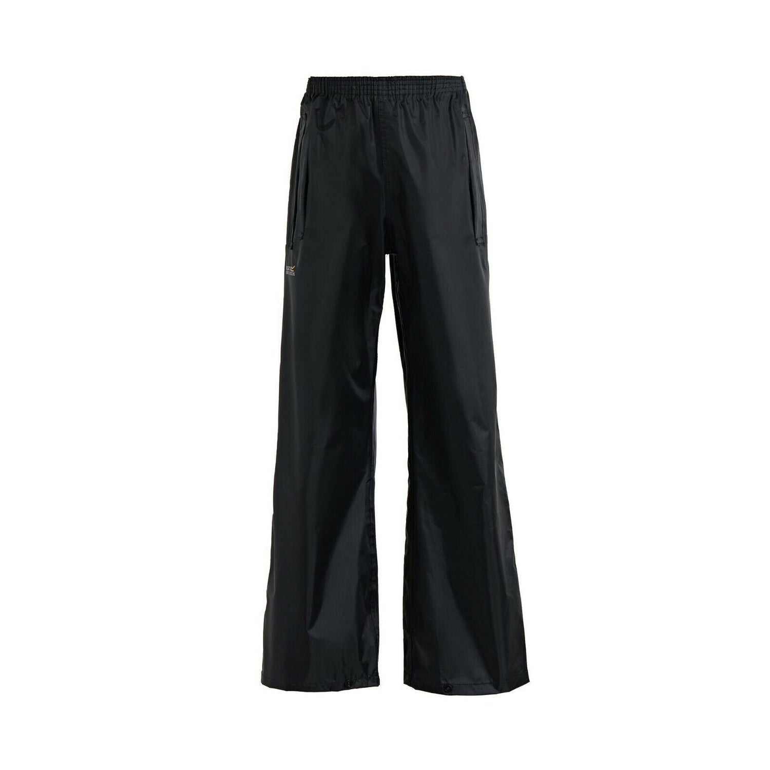 Regatta Navy Children Kids Waterproof Over Trousers - Black - Just £7.95! Shop now at Warwickshire Clothing.