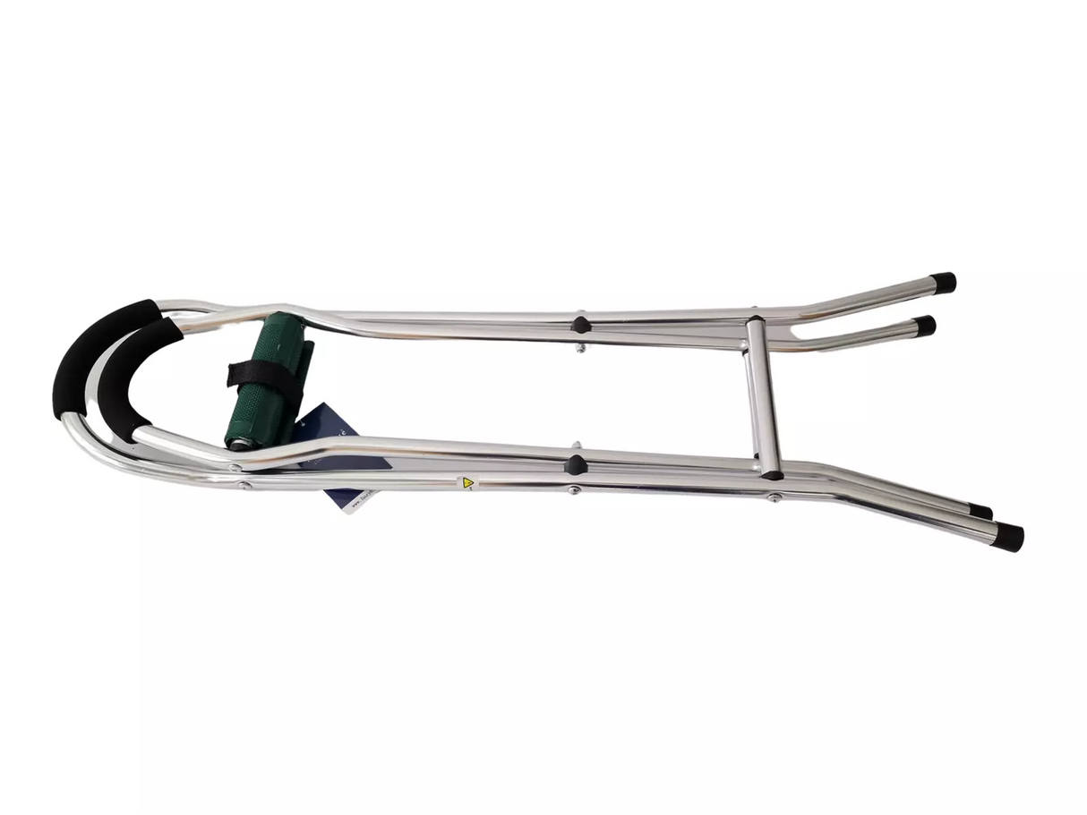 Hazy Blue Aluminium Pyramid Folding Stool - Just £22.99! Shop now at Warwickshire Clothing.