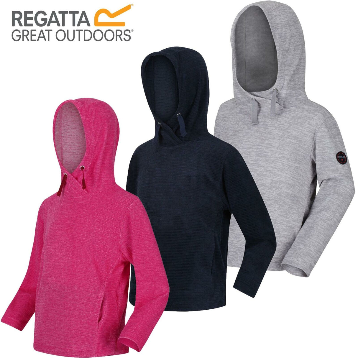 Regatta Kids' Kalina Hooded Fleece - Just £11.99! Shop now at Warwickshire Clothing.