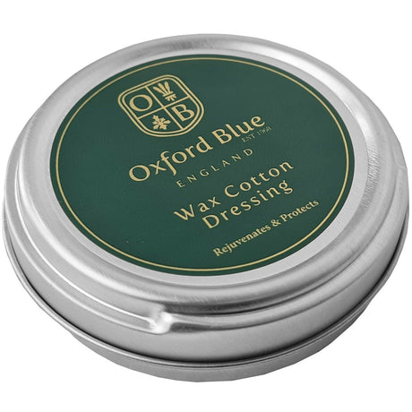 Oxford Blue Wax Dressing Re Waxing Tin 50ml - Just $4.20! Shop now at Warwickshire Clothing. Free Dellivery.