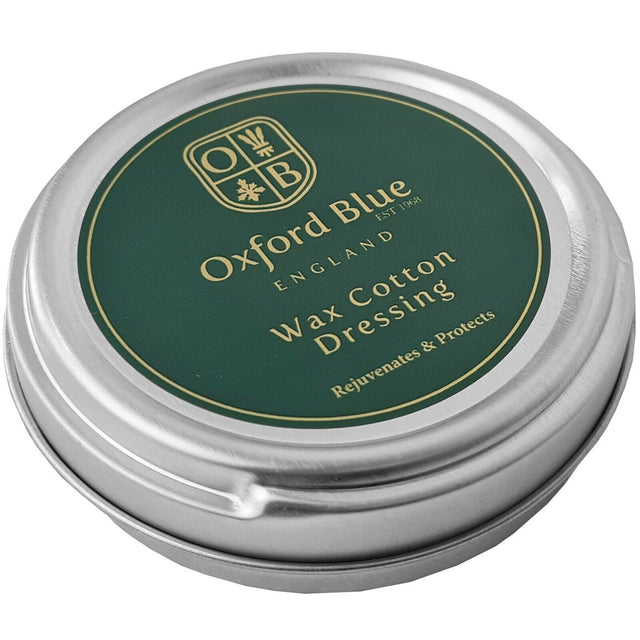 Oxford Blue Wax Dressing Re Waxing Tin 50ml - Just £5.99! Shop now at Warwickshire Clothing.