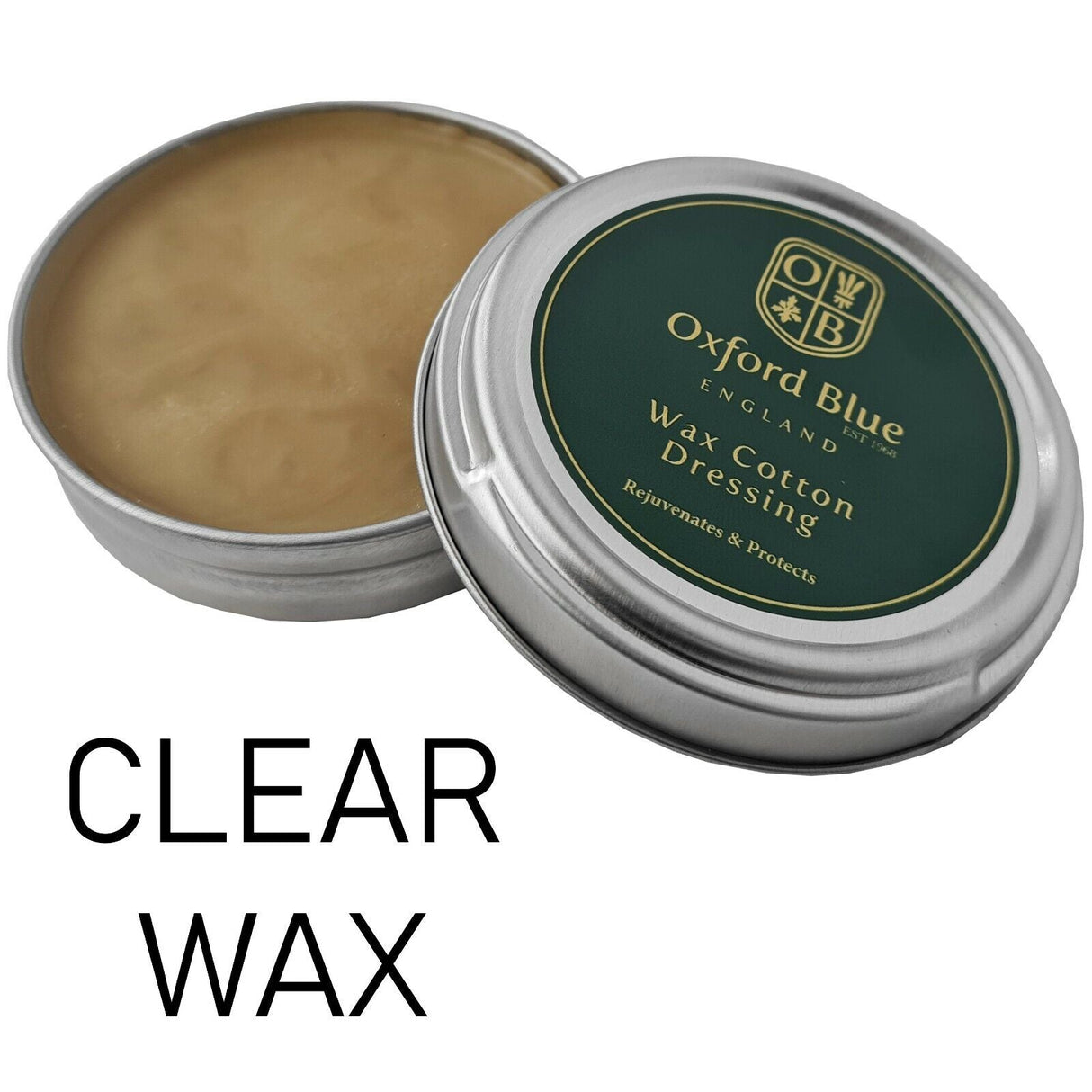 Oxford Blue Wax Dressing Re Waxing Tin 50ml - Just $4.20! Shop now at Warwickshire Clothing. Free Dellivery.