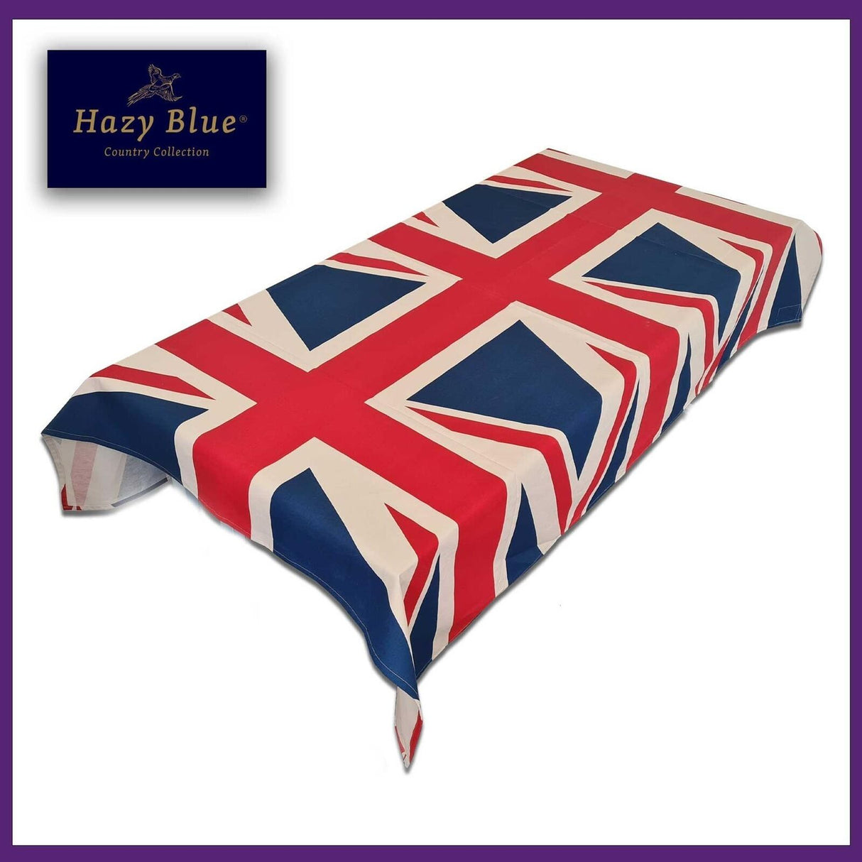 Handcrafted British Union Jack Tablecloth - Premium Poly Cotton & Tailor-Made - Just £39.99! Shop now at Warwickshire Clothing.