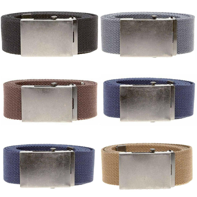 Duke D555 Mens Webbing 4.0 Canvas Adjustable Belt - Just £7.99! Shop now at Warwickshire Clothing.
